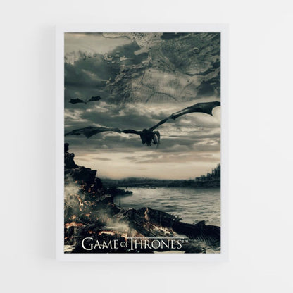 Pôster Game of Thrones Dragão