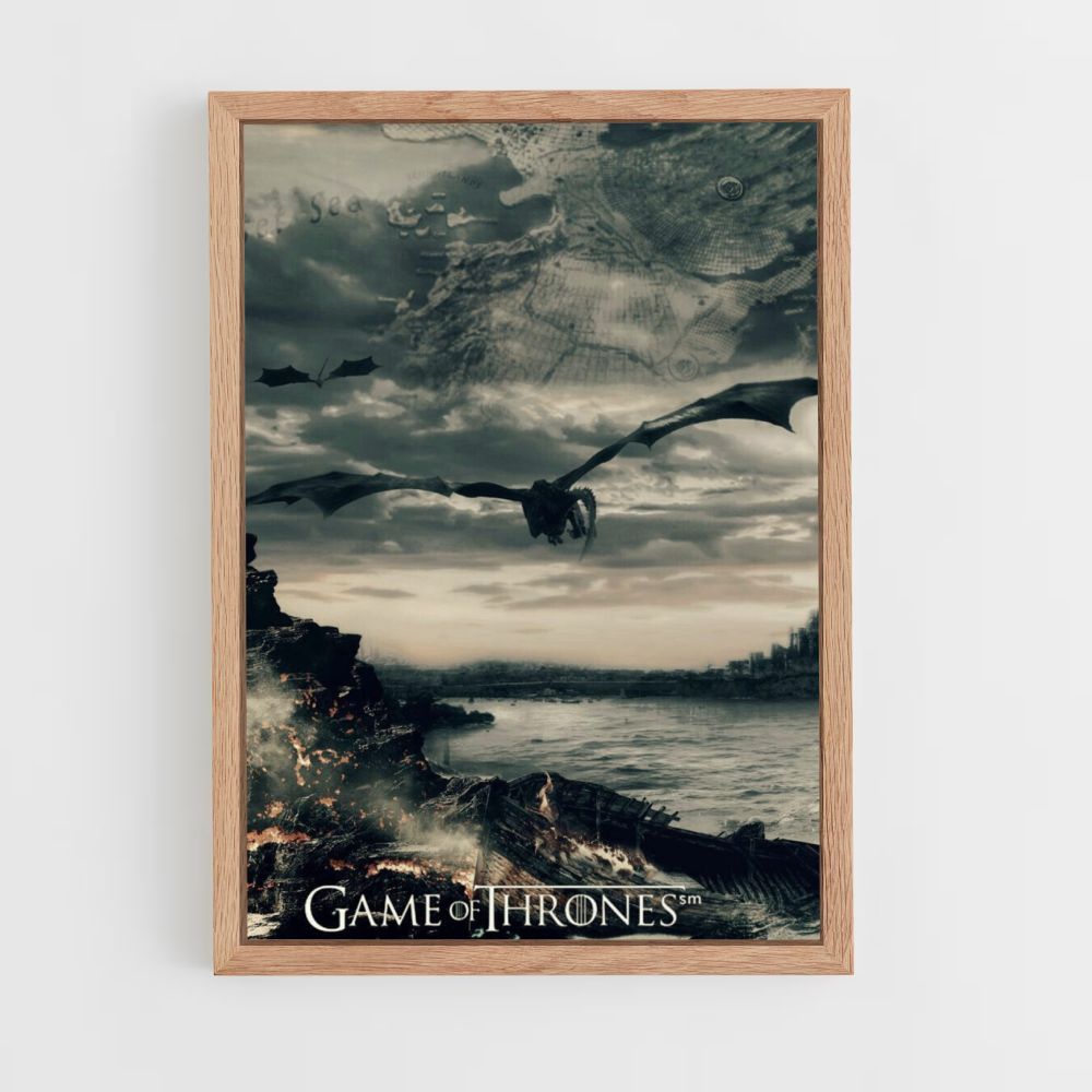 Pôster Game of Thrones Dragão