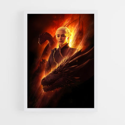 game-of-thrones-4 cadre Blanc