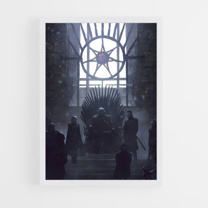 game-of-thrones-6 cadre Blanc