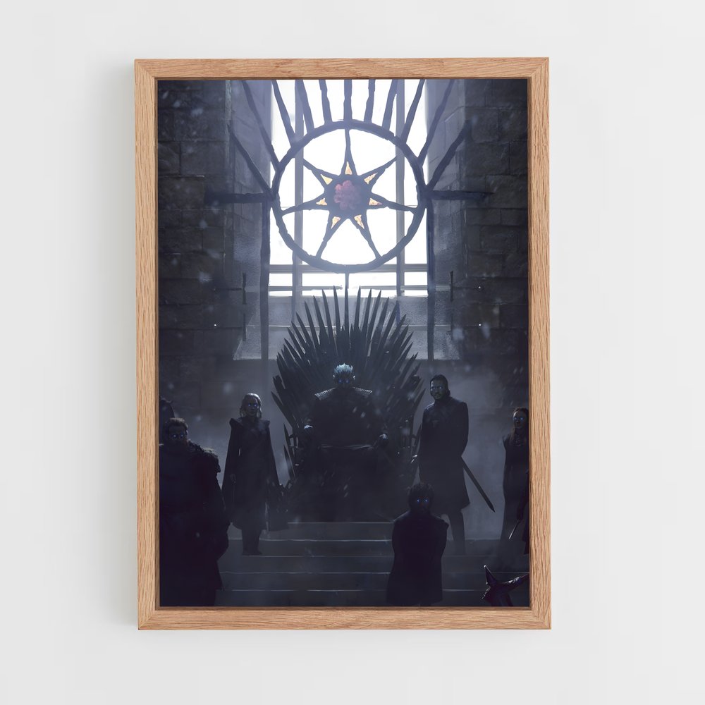 game-of-thrones-6 cadre Bois clair