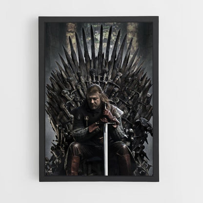 Pôster Game of Thrones Trone