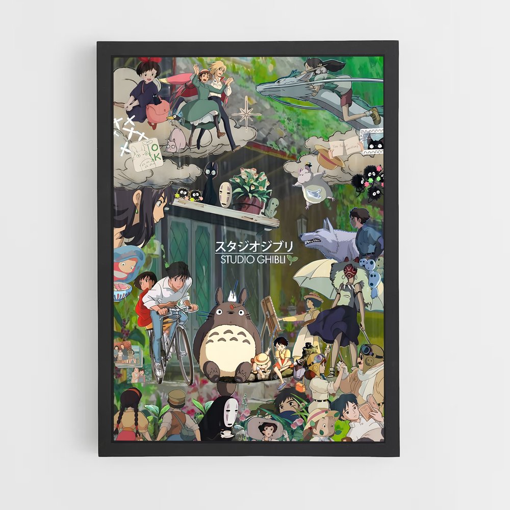 ghibli-12 cadre Noir