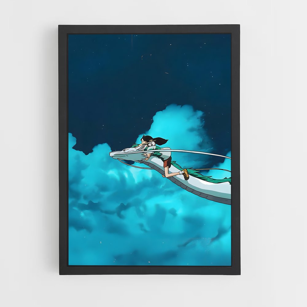 ghibli-4 cadre Noir