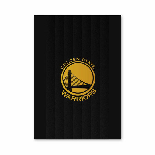 Pôster do logotipo do Golden State Warrior