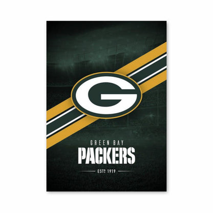 Pôster do logotipo dos Packers