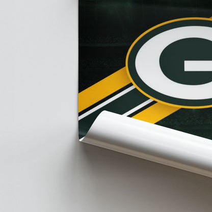 Pôster do logotipo dos Packers