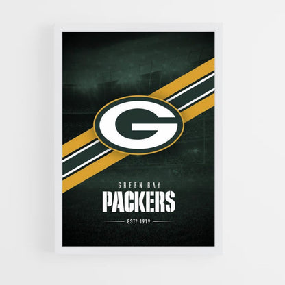 Pôster do logotipo dos Packers