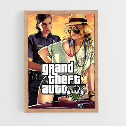 gta-v-14 cadre Bois clair