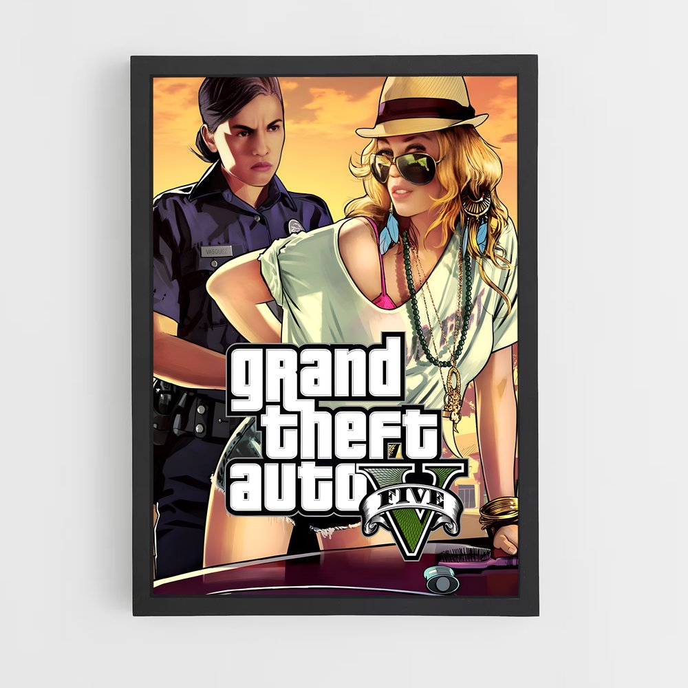 gta-v-14 cadre Noir