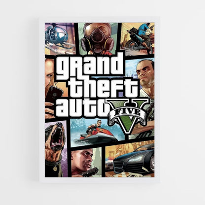 Pôster Capa GTA V