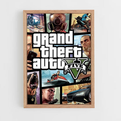 Pôster Capa GTA V