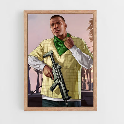 gta-v-5 cadre Bois clair