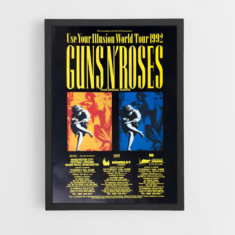 guns-n-roses-20 cadre Noir