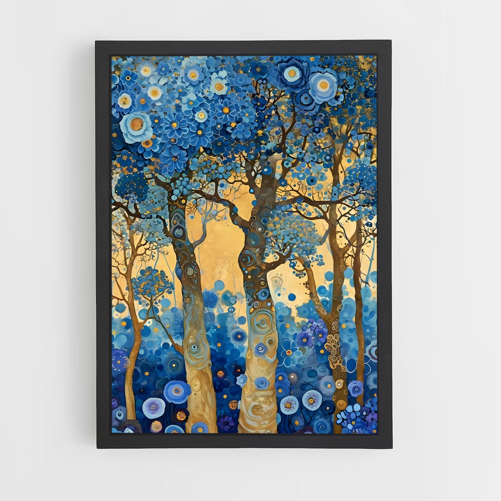 gustav-klimt-3 cadre Noir