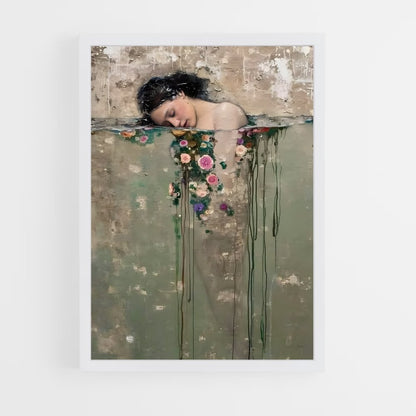 gustav-klimt-7 cadre Blanc