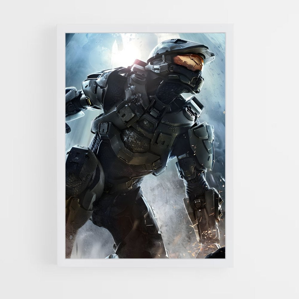 halo-4 cadre Blanc