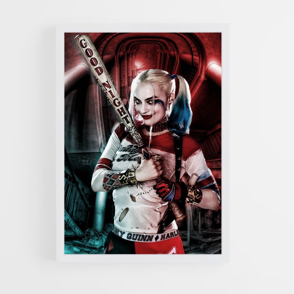 Pôster Harley Queen Boa Noite