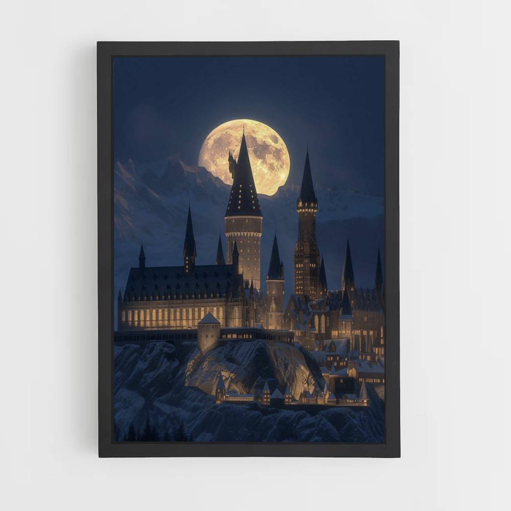 Pôster da noite de Hogwarts