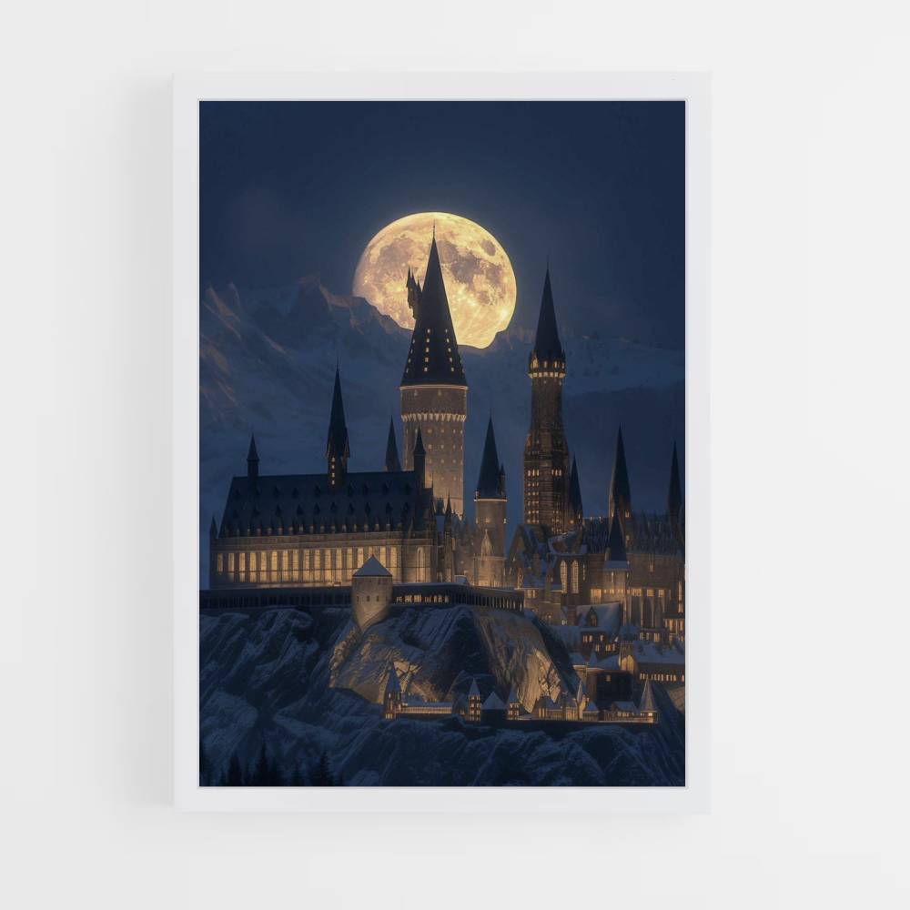 Pôster da noite de Hogwarts