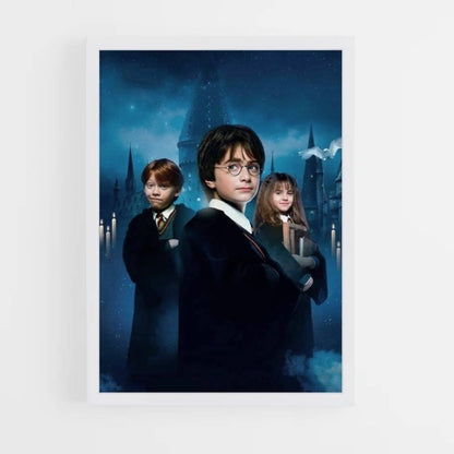 Pôster Harry Ron Hermione