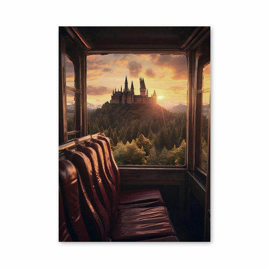 Pôster do trem de Hogwarts