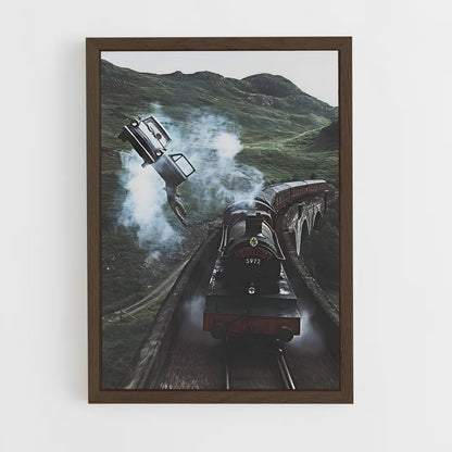 harry-potter-5 cadre Bois foncé
