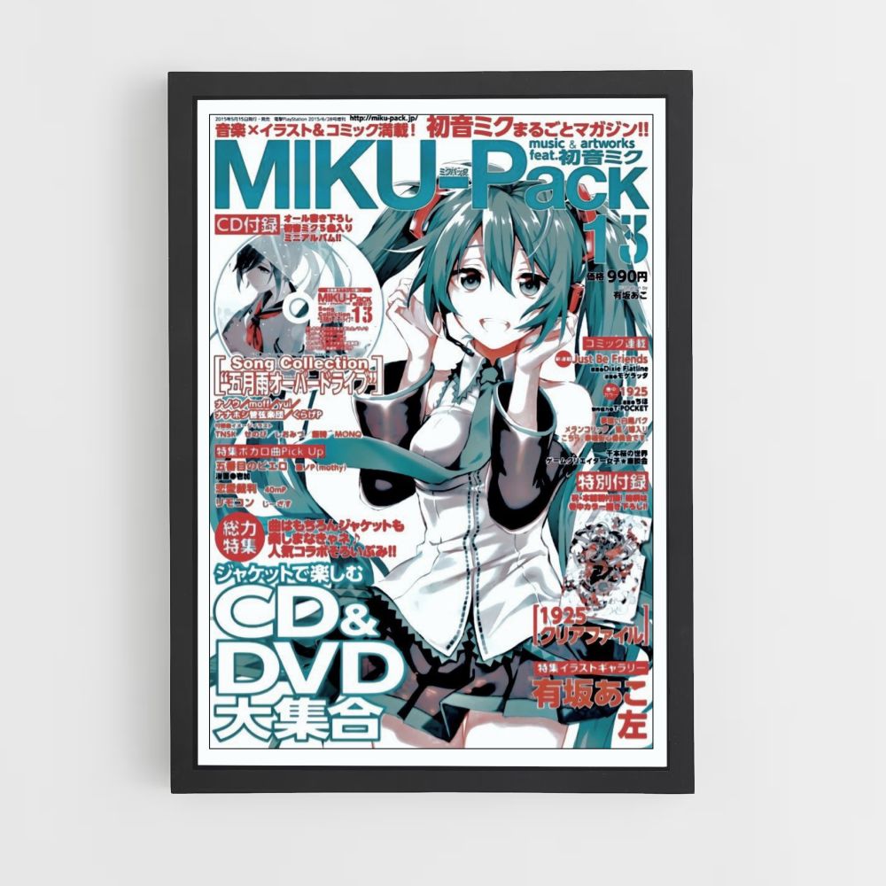 Pacote Miku de Pôster