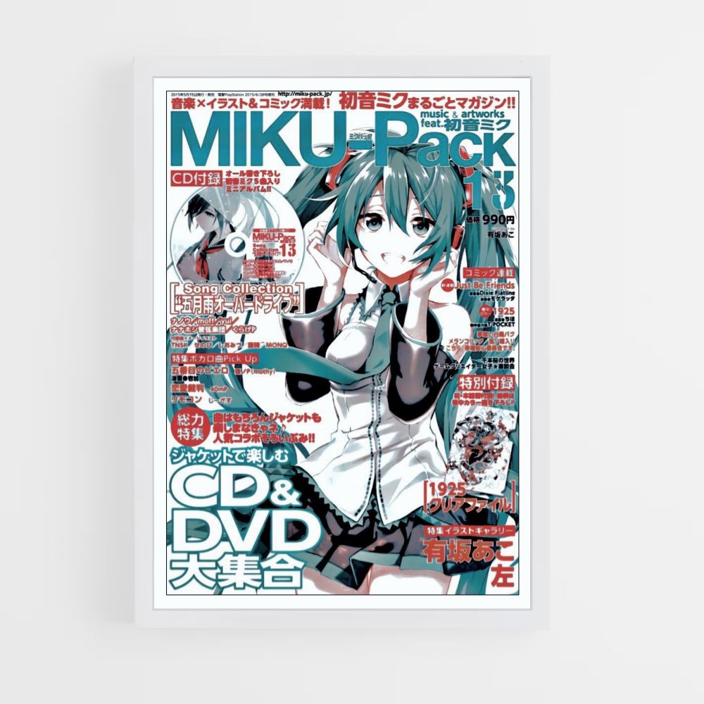 Pacote Miku de Pôster