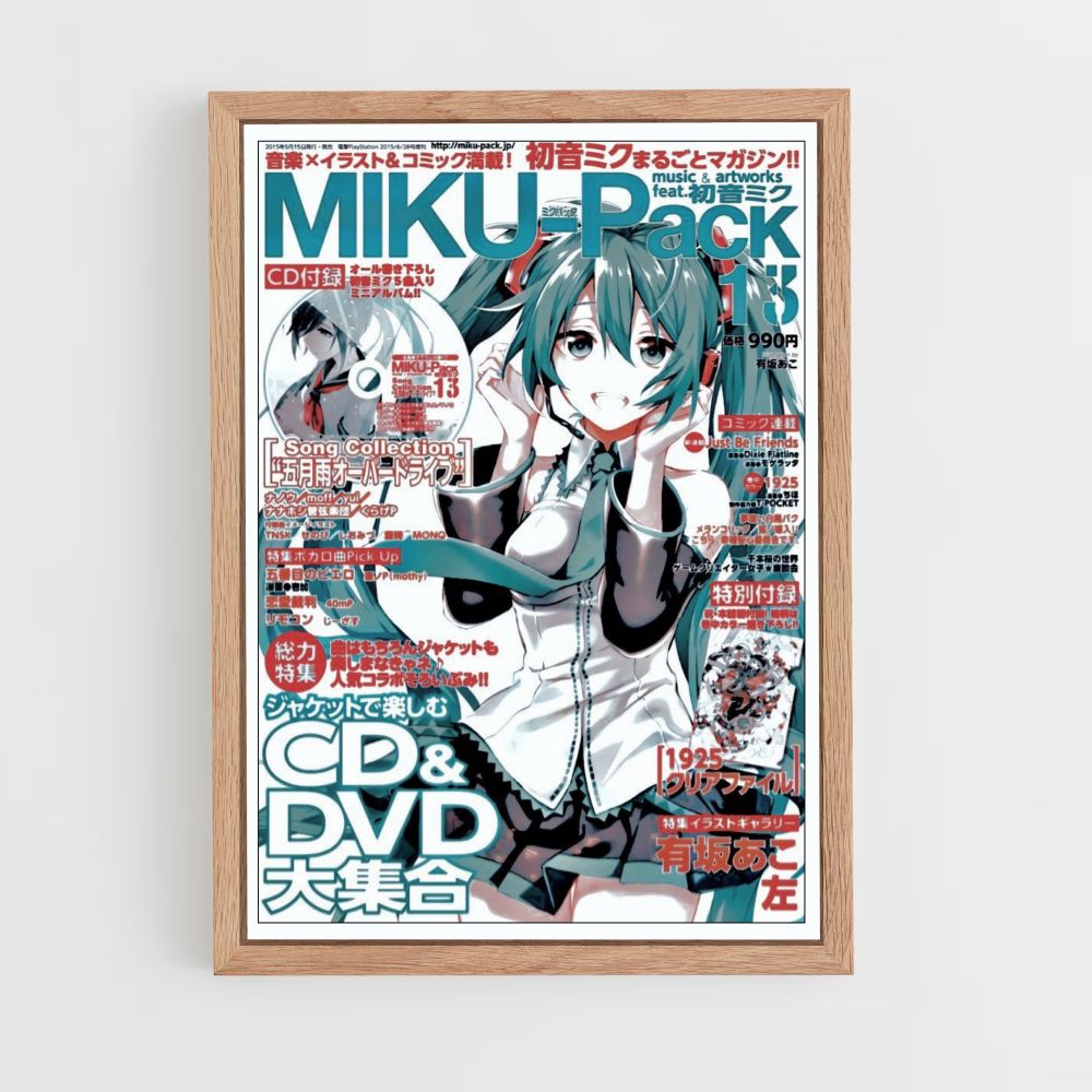 Pacote Miku de Pôster