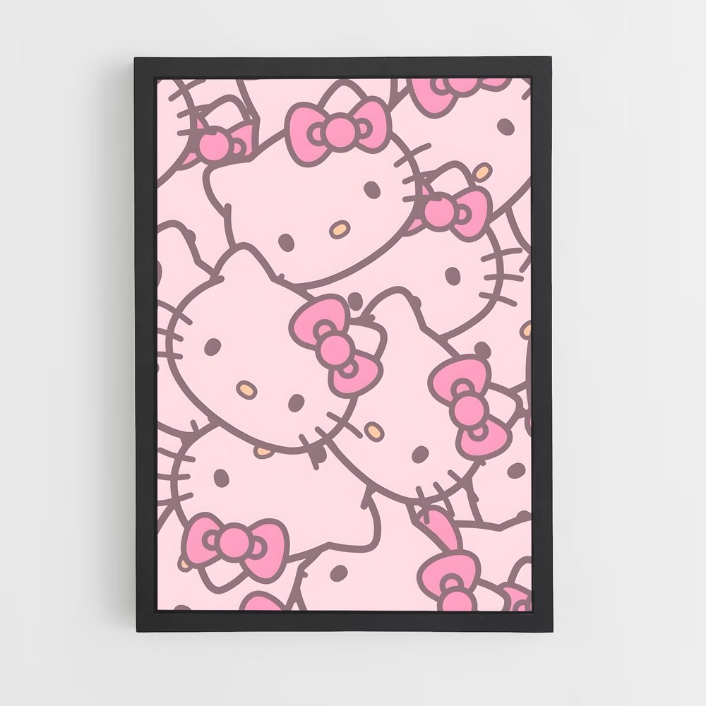 hello-kitty-11 cadre Noir