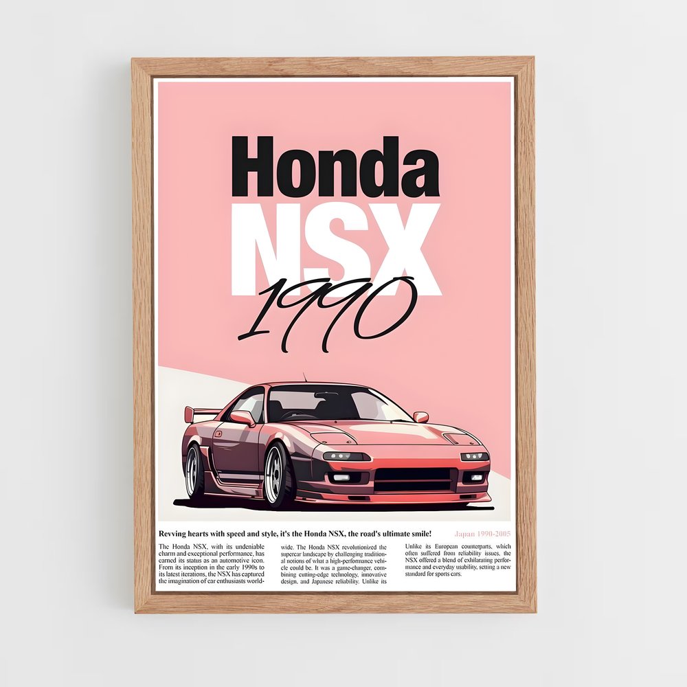 honda-19 cadre Bois clair