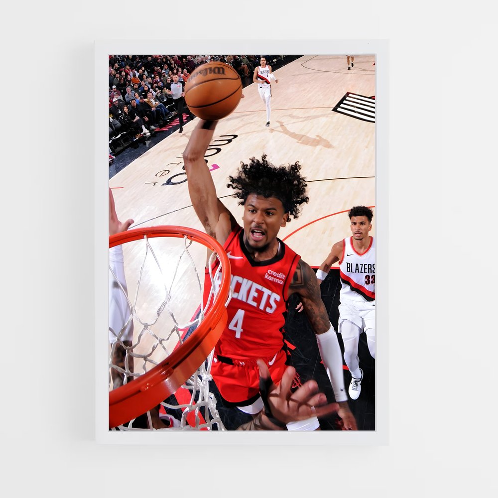 houston-rockets-10 cadre Blanc