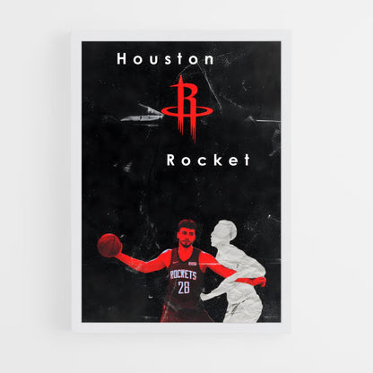 houston-rockets-4 cadre Blanc