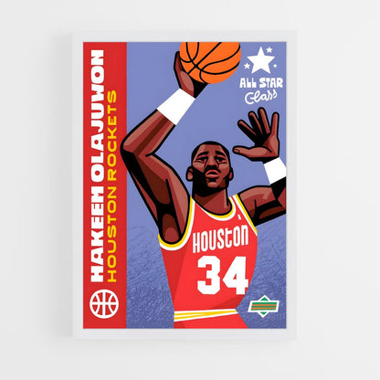 houston-rockets-6 cadre Blanc