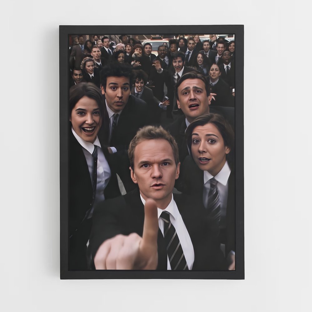 how-i-met-your-mother-12 cadre Noir