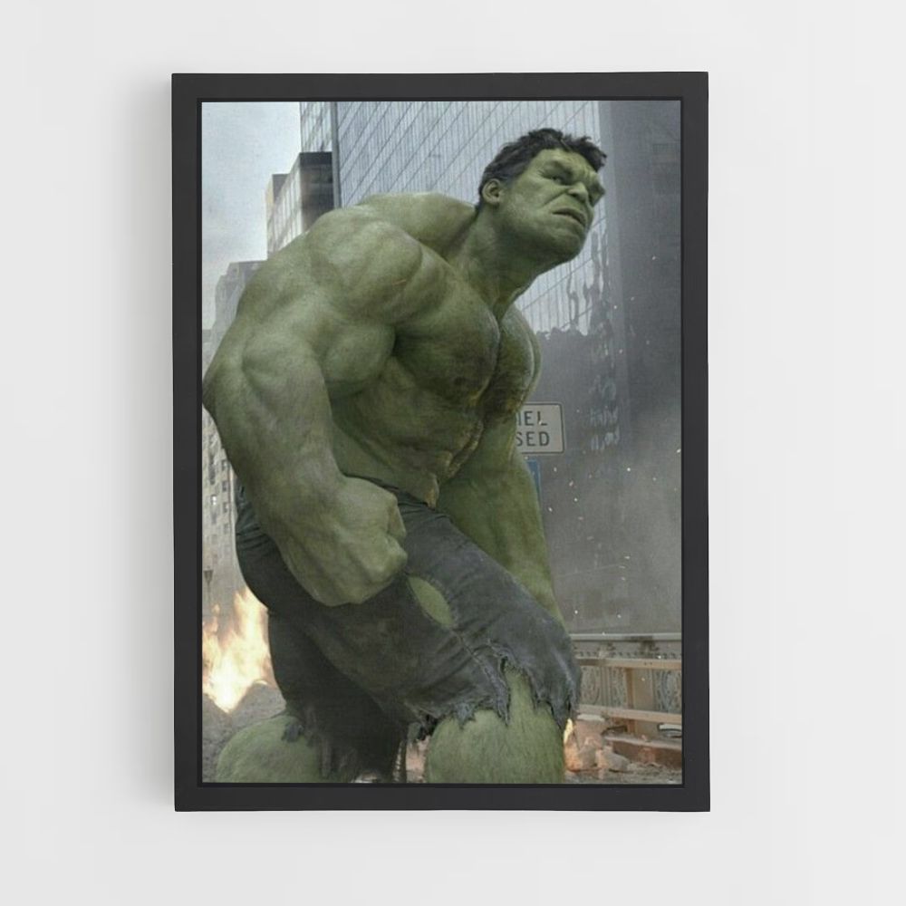 Pôster Hulk Vingadores