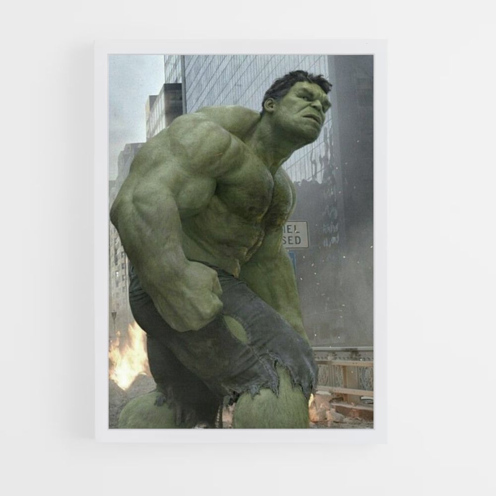 Pôster Hulk Vingadores