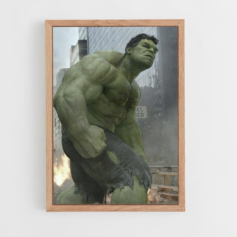 Pôster Hulk Vingadores