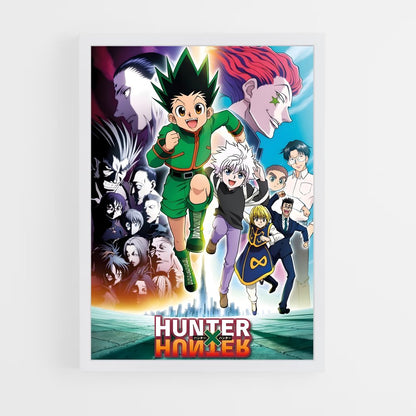 hunter-x-hunter-18 cadre Blanc