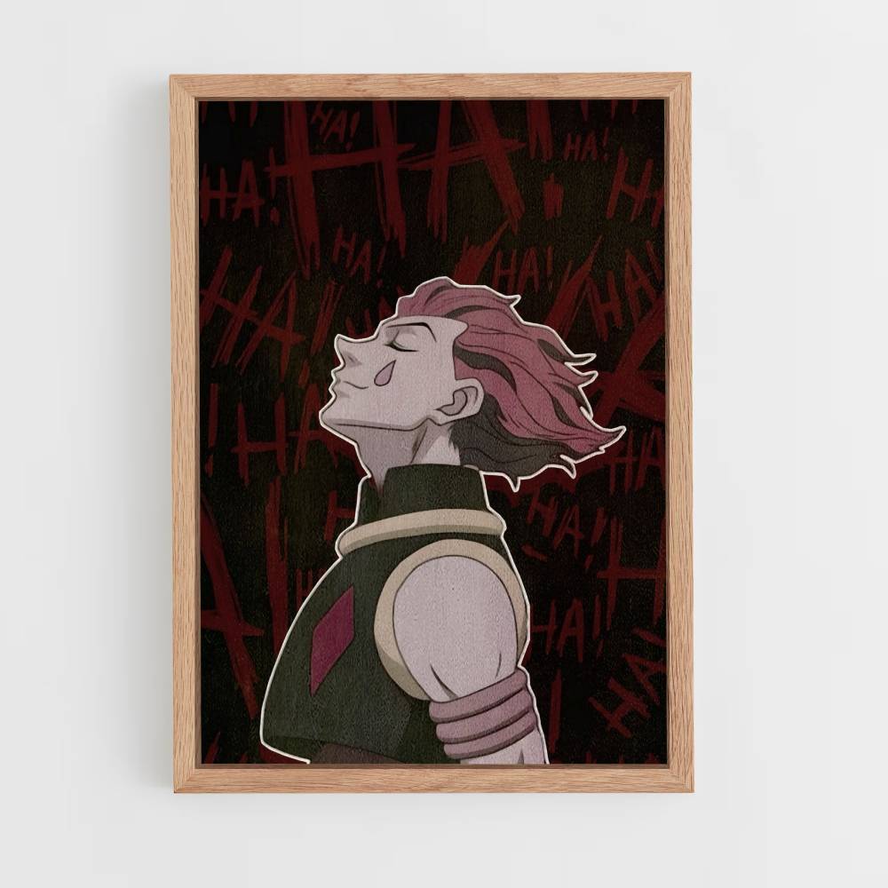 Pôster Hisoka rindo