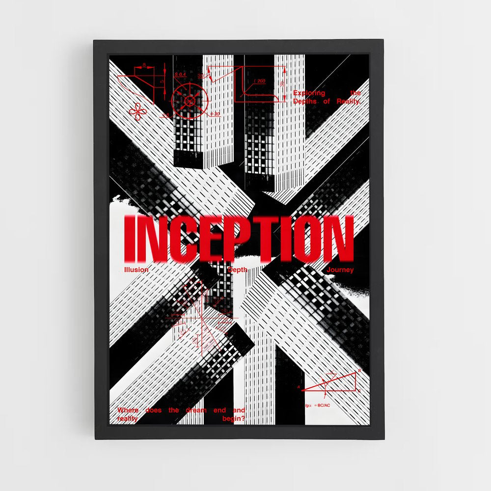 inception-7 cadre Noir
