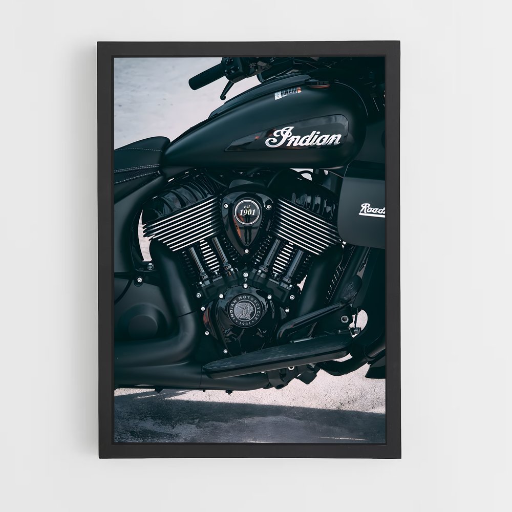 indian-motorcycle-1 cadre Noir