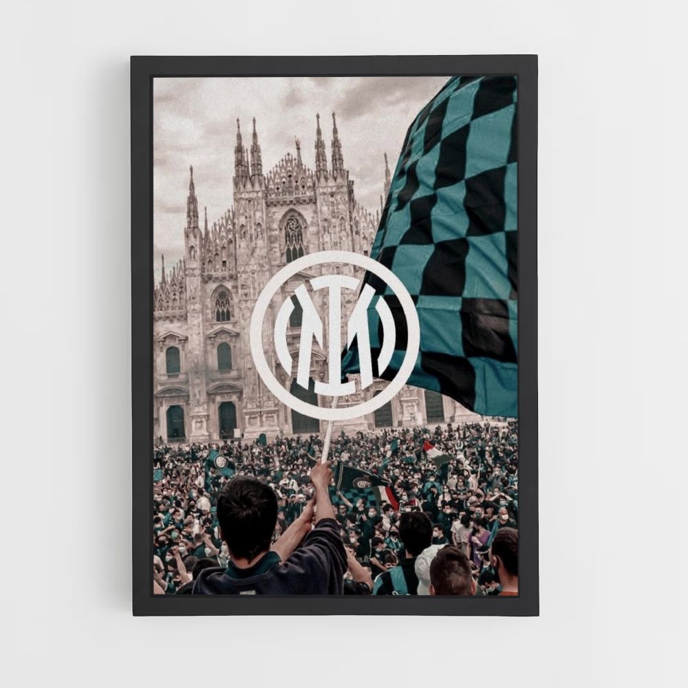 Póster Catedral Inter de Milão