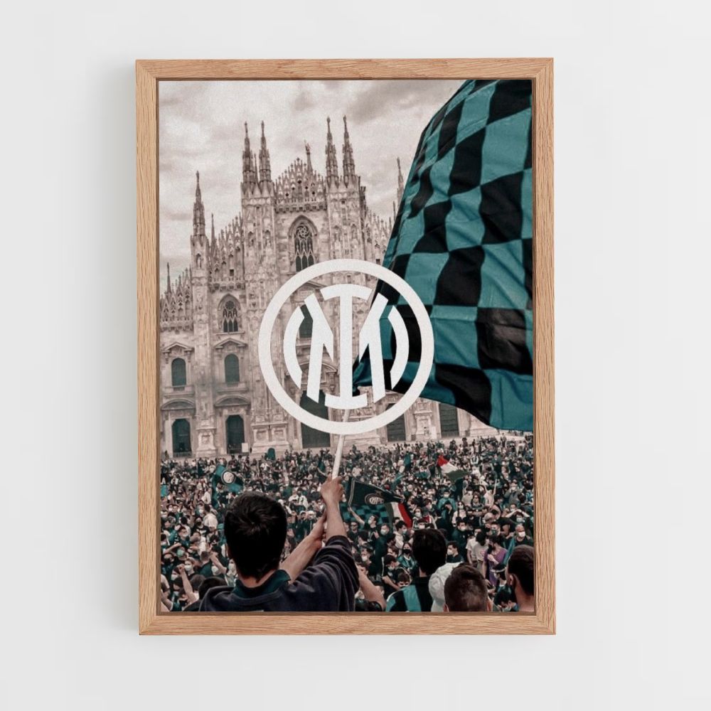 Póster Catedral Inter de Milão