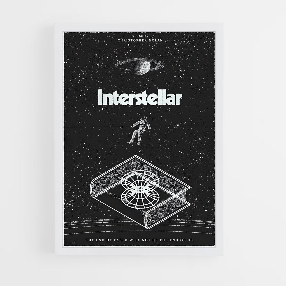 interstellar-8 cadre Blanc
