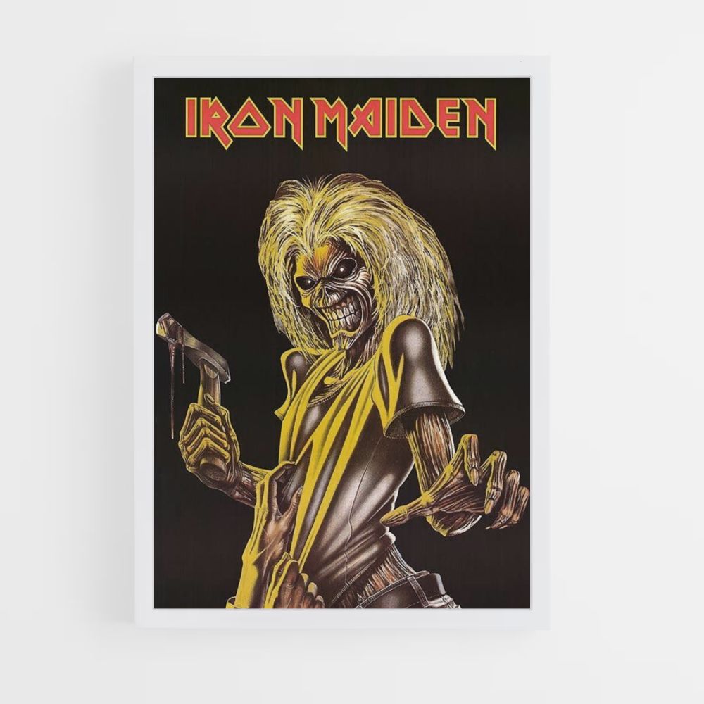 Pôster Iron Maiden Retro