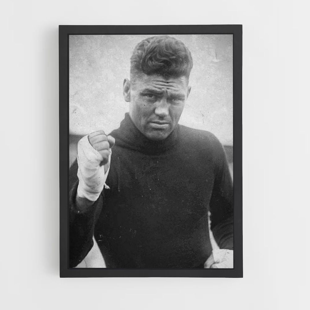 Pôster Jack Dempsey Boxe