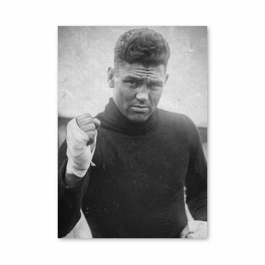 Pôster Jack Dempsey Boxe