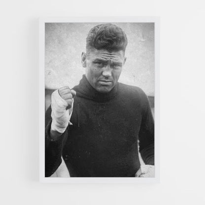 Pôster Jack Dempsey Boxe